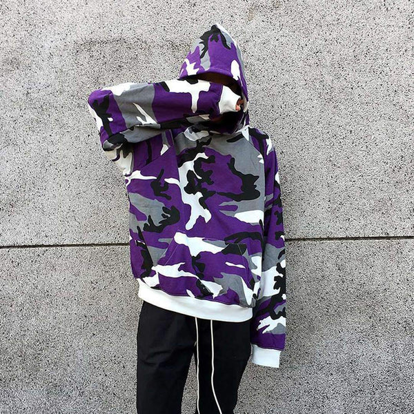 purple camo sweatshirt