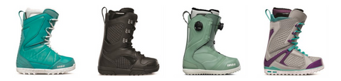 32 Women's Snowboarding Boots 2015-2016