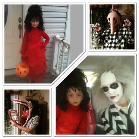 Beetlejuice Halloween Costume