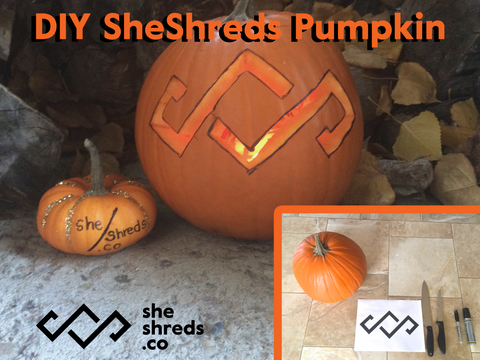 DIY SheShreds Pumpkin