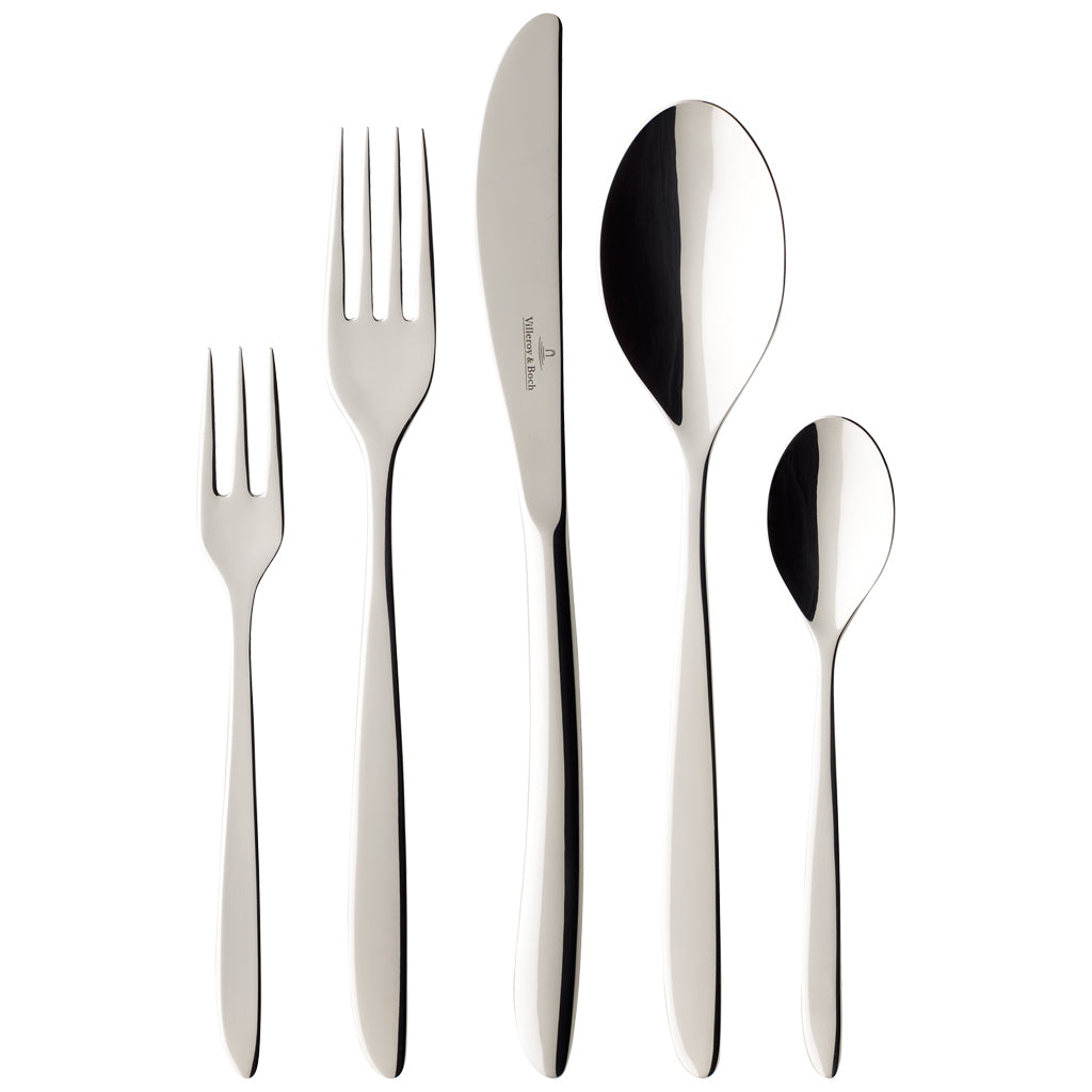 Kiwi Auto schieten SoftWave Cutlery Set 6 Person On 30 Pieces – Villeroy and Boch