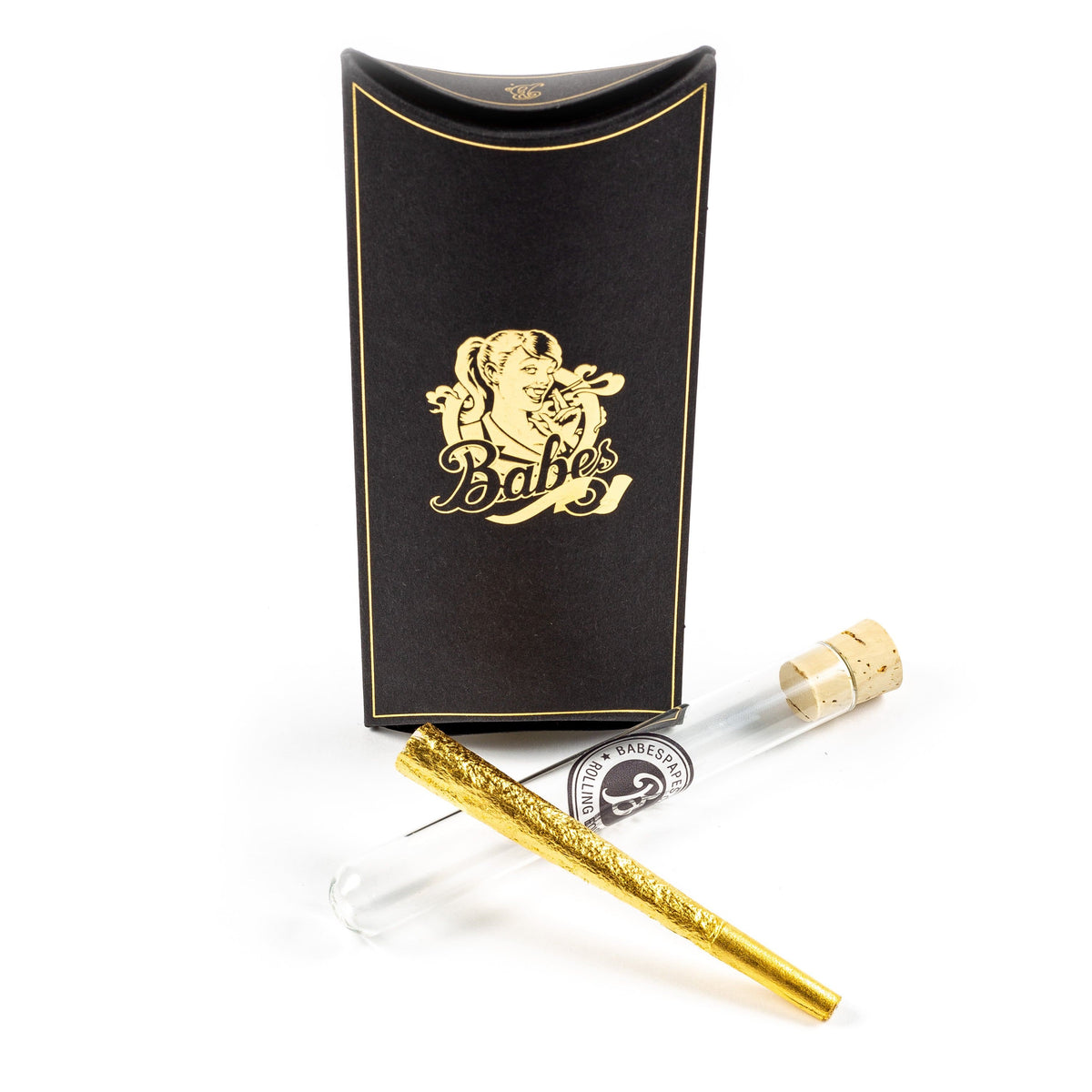 24K Gold King Cone Pre Rolled Papers Classic Cones Mega Pack 10-Sheets BIN