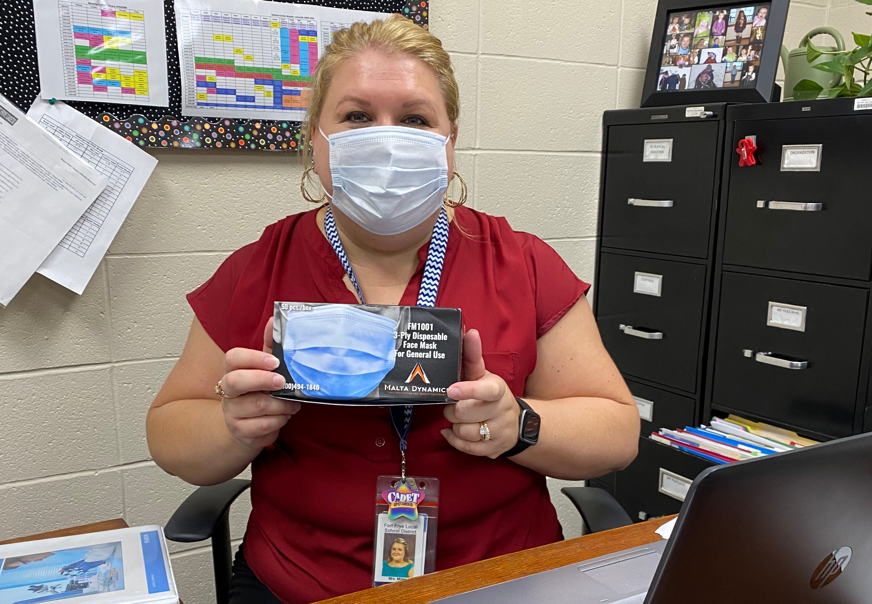 Face Masks Donated to Local Schools