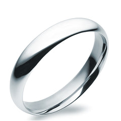 Classic Wide Bangle in Sterling Silver