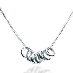 Swarovski Crystal Collection Necklace - Silver Jewellery