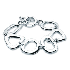 Silver Shapes Bracelet