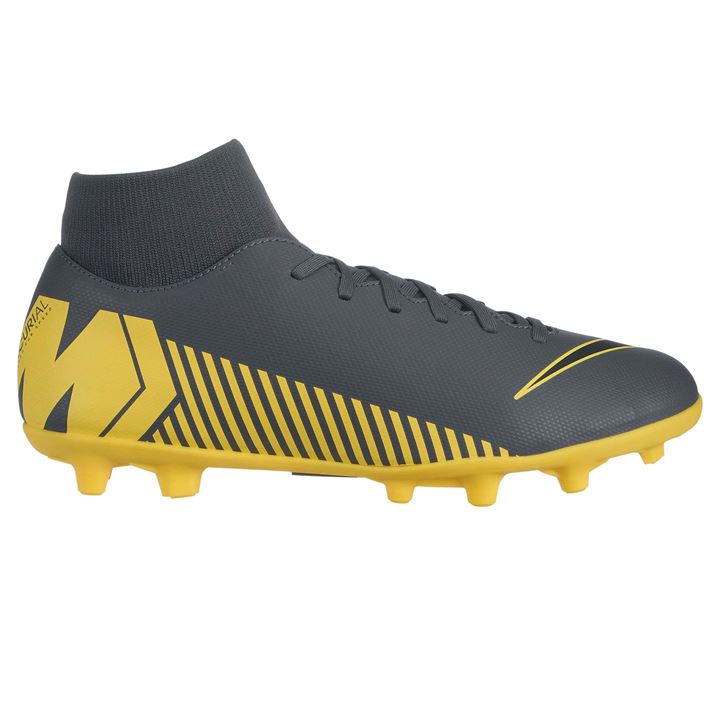 nike mercurial grey yellow