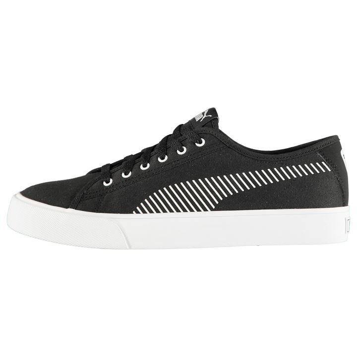 puma bari canvas trainers mens