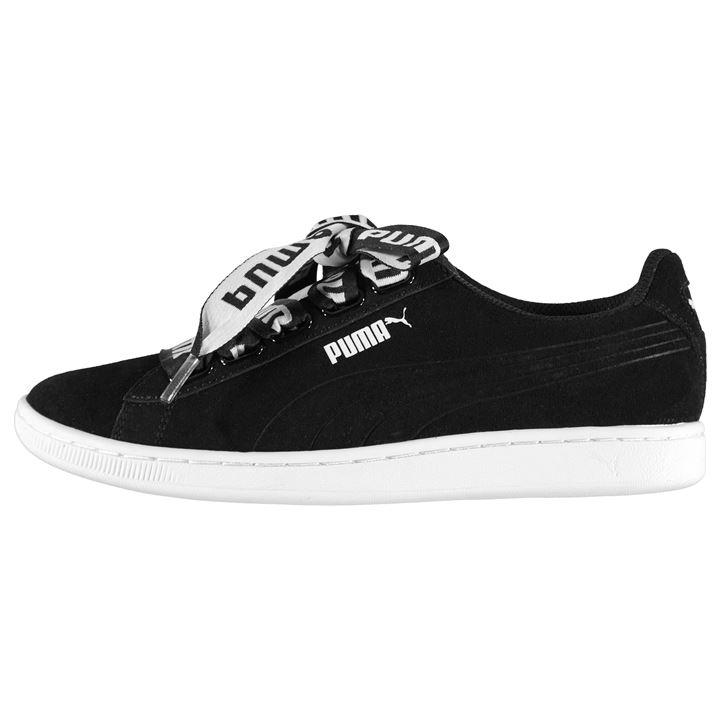 puma vikky ribbon ladies trainers