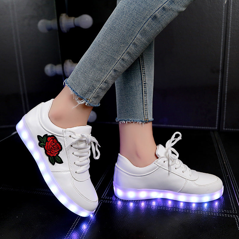 Sneakers for Girls Shoes with Light Led 