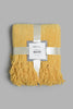 Redtag-Mustard-Chenille-Throw-With-Fringe-BED-HOME-SPUN-3,-Colour:Mustard,-Filter:Home-Bedroom,-HMW-BED-Throws,-New-In,-New-In-HMW-BED,-Non-Sale,-Section:Homewares,-W21B-Home-Bedroom-