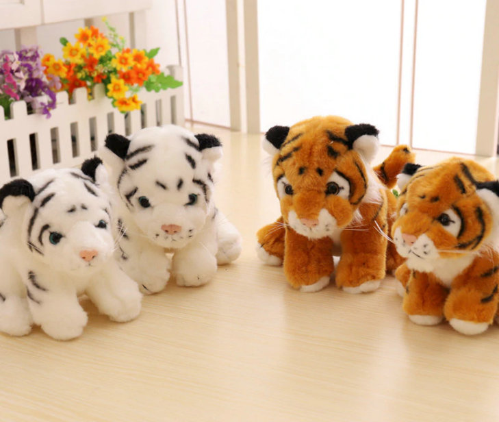 cute tiger soft toy