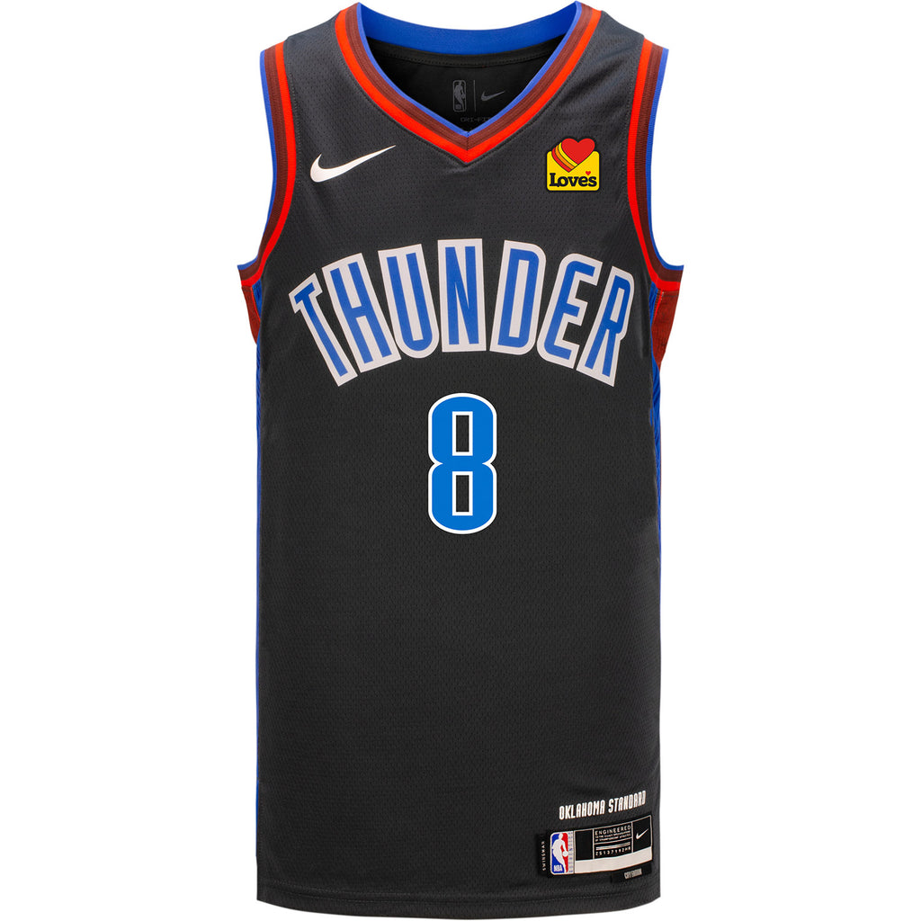 Shai Gilgeous-Alexander - Oklahoma City Thunder - Kia NBA Tip-Off 2021 -  Game-Worn Icon Edition Jersey