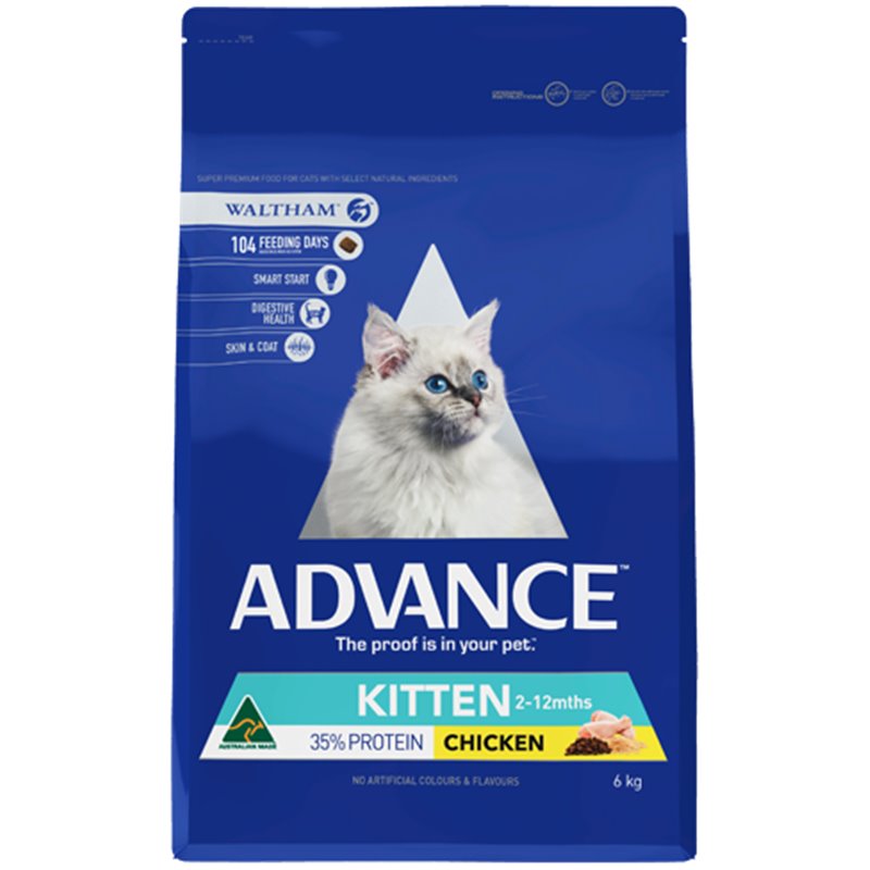 blue dry kitten food