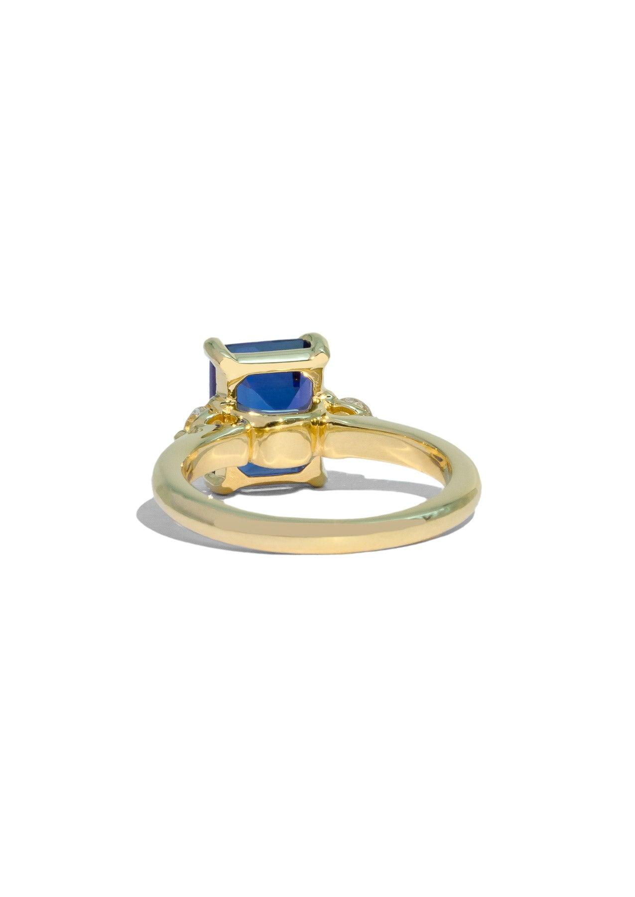 The Indigo Tanzanite & Diamond Ring