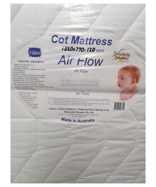 cot mattress 770 x 1320
