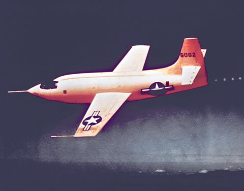 bell x-1 in flight