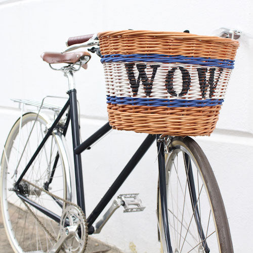 wicker bike basket uk