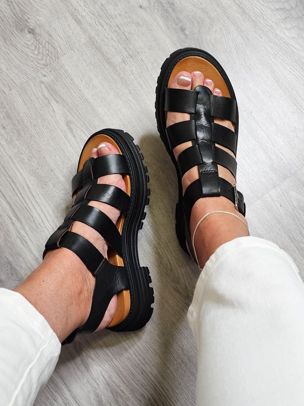 Gabba sandals black – Online-Mode