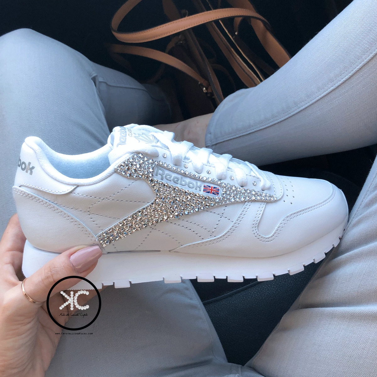 reebok bling sneakers