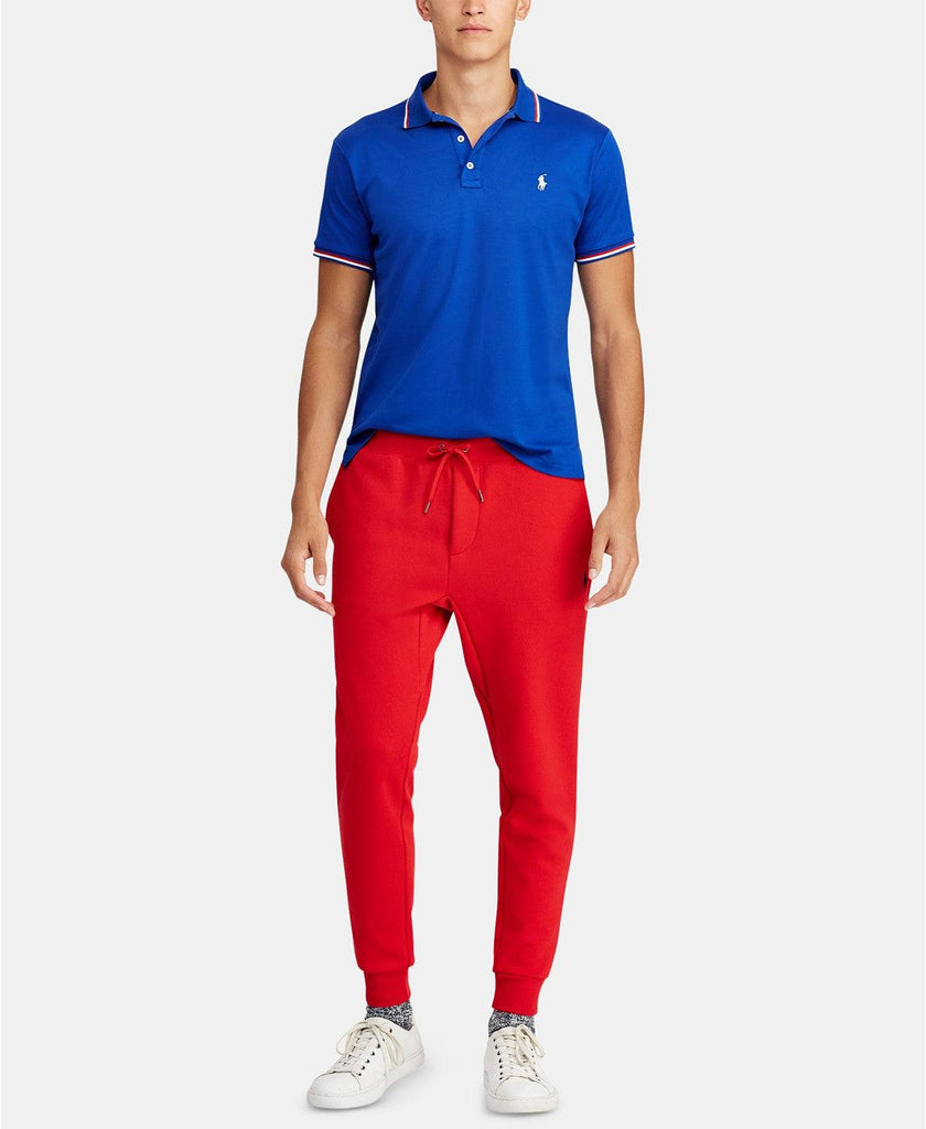 mens red polo sweatpants