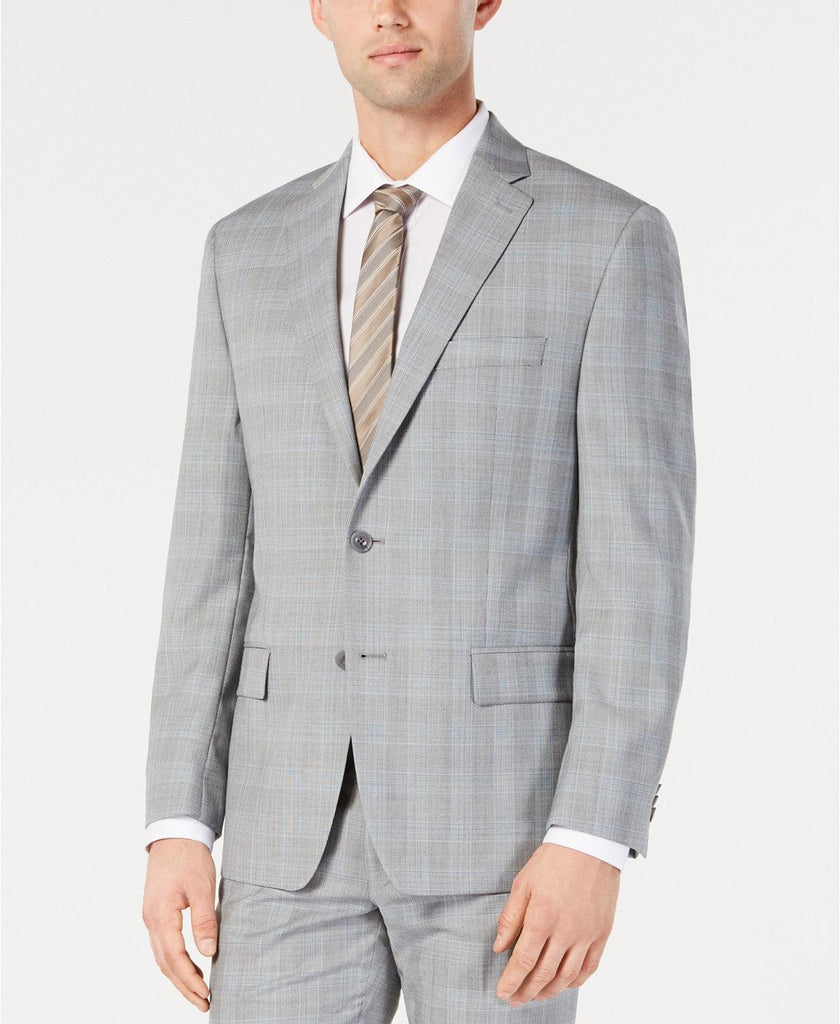 michael kors light grey suit