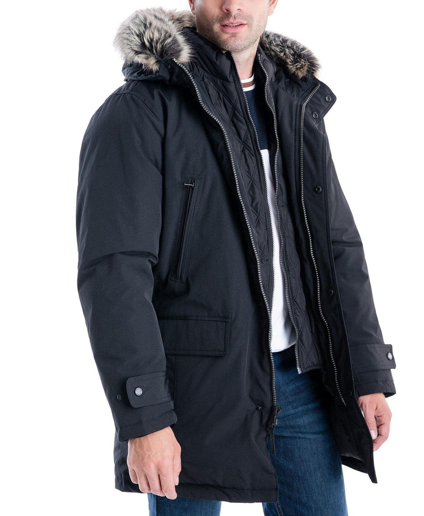 michael kors parka mens on sale