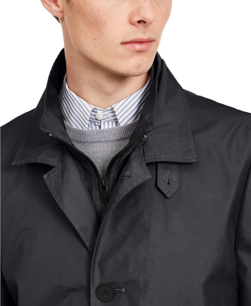 calvin klein slim fit raincoat