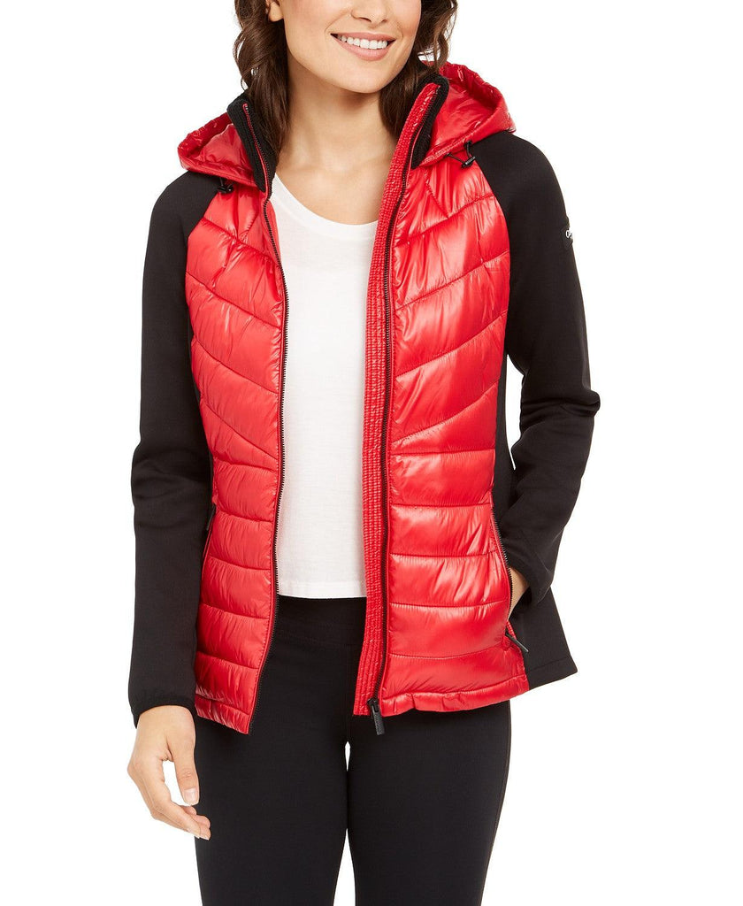 calvin klein classic quilted jacket