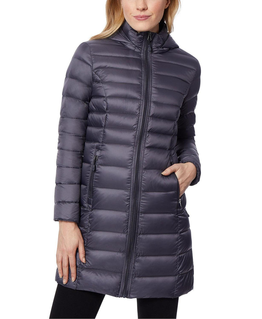 32 degrees hooded packable down puffer coat