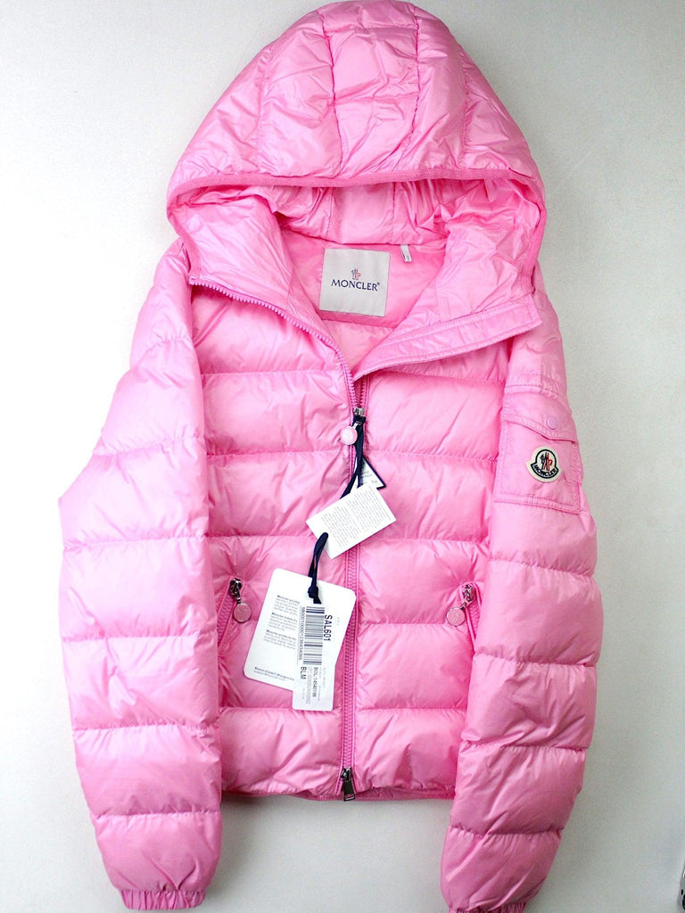 Moncler Gles Womens Hooded Coat Jacket Size 0 / XS Pink – Bristol