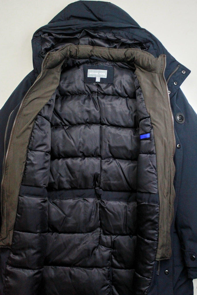 michael kors vest mens navy