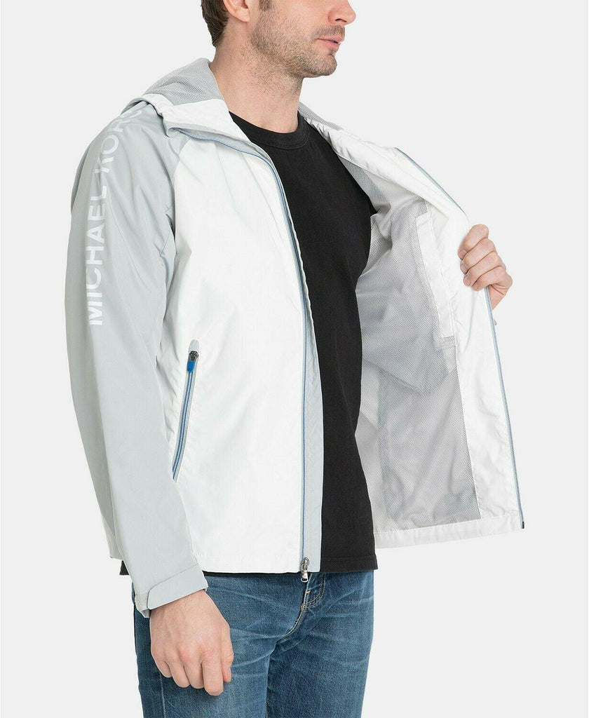 white michael kors men's jacket