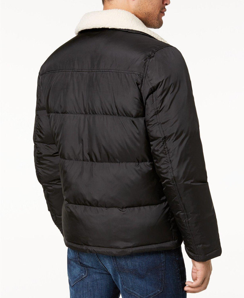 guess men's quilted jacket