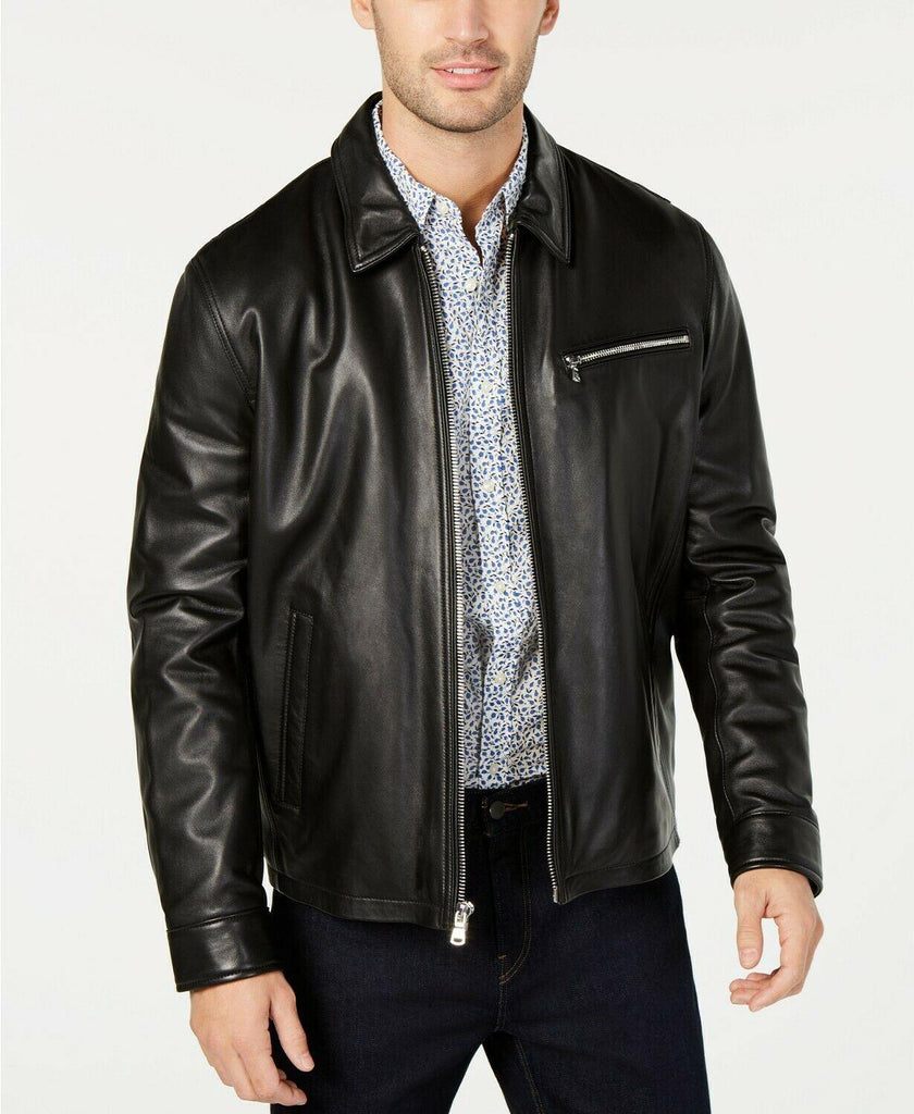 James Dean Leather Jacket XL Black 