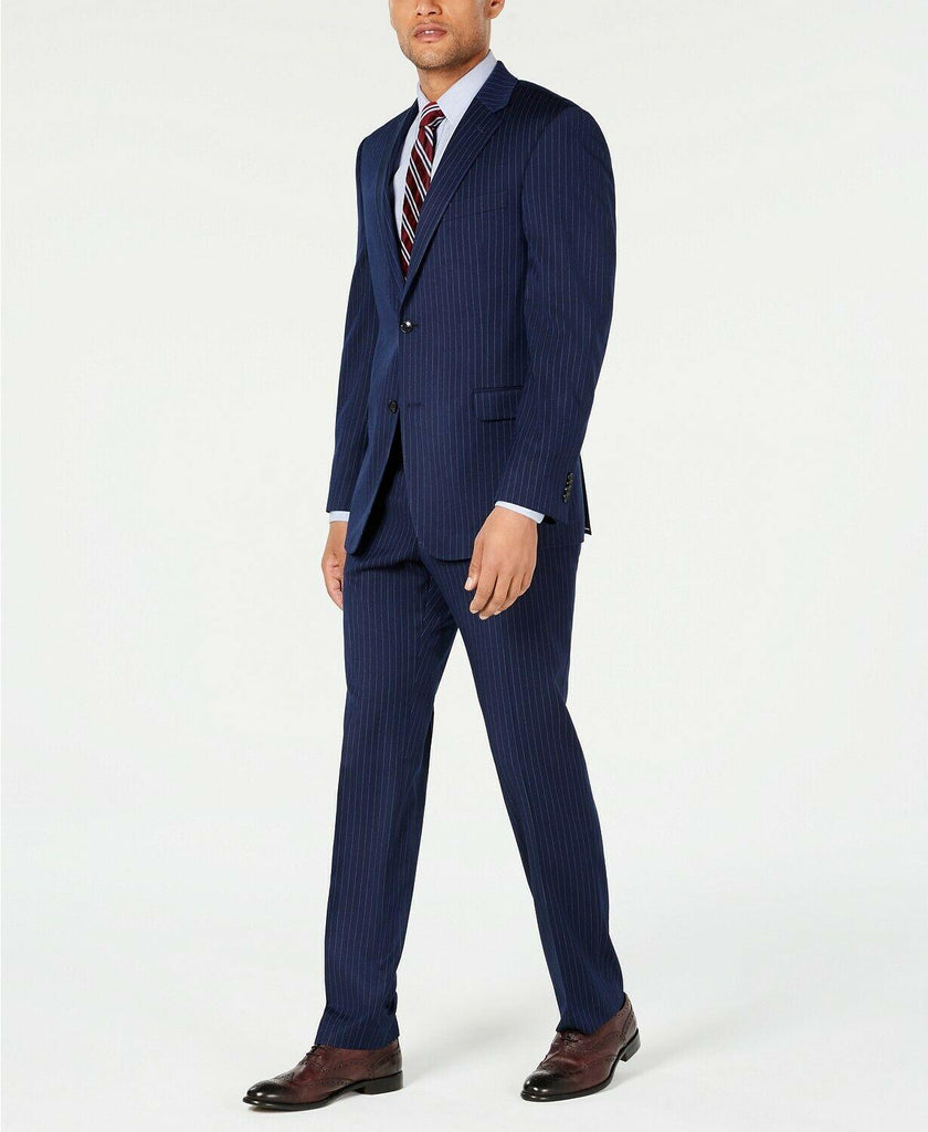 tommy hilfiger pinstripe suit