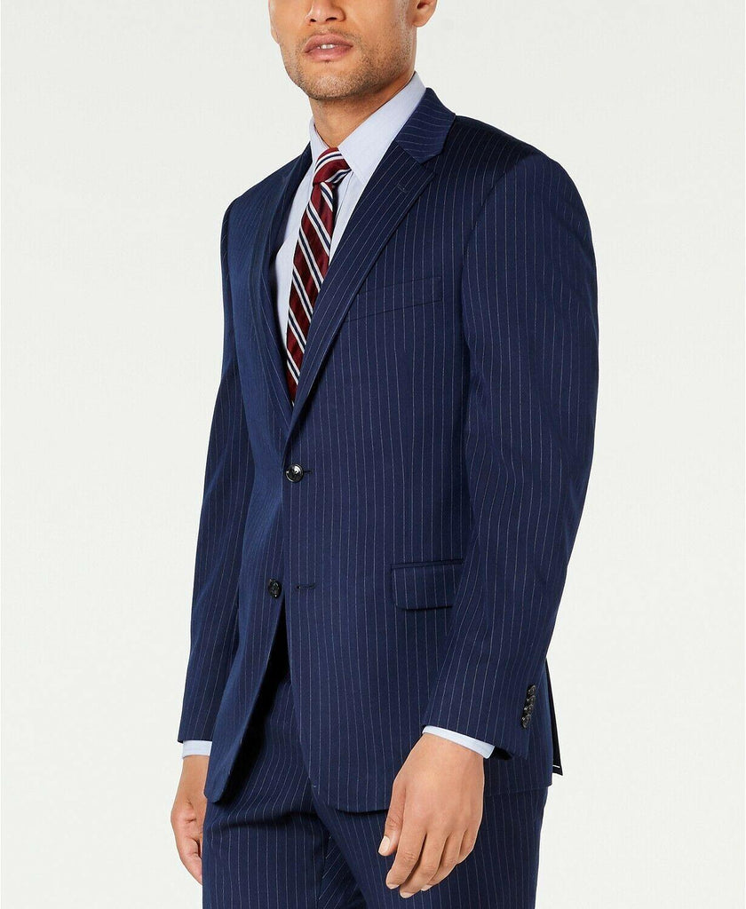 tommy hilfiger pinstripe suit