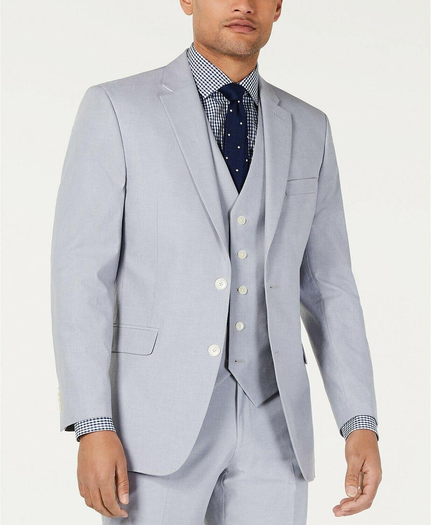 tommy hilfiger light grey suit