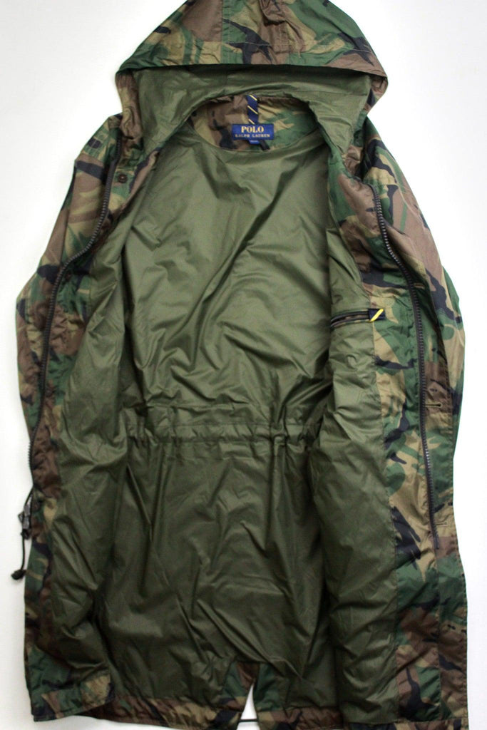 polo ralph lauren camo waterproof jacket