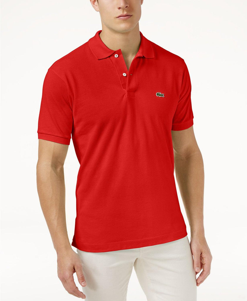 lacoste men's pima cotton soft touch polo