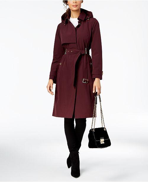 michael kors wine coat