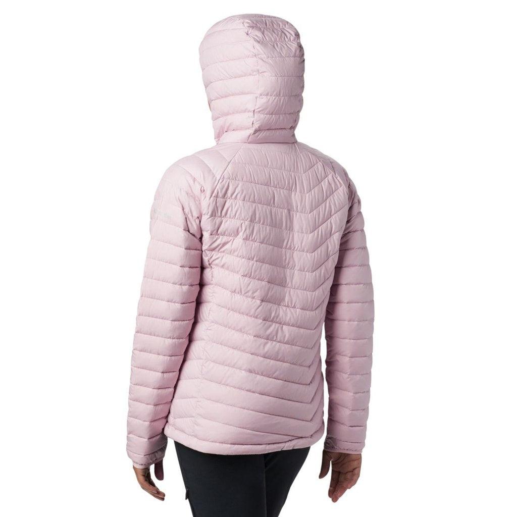 womens powder lite hooded jacket