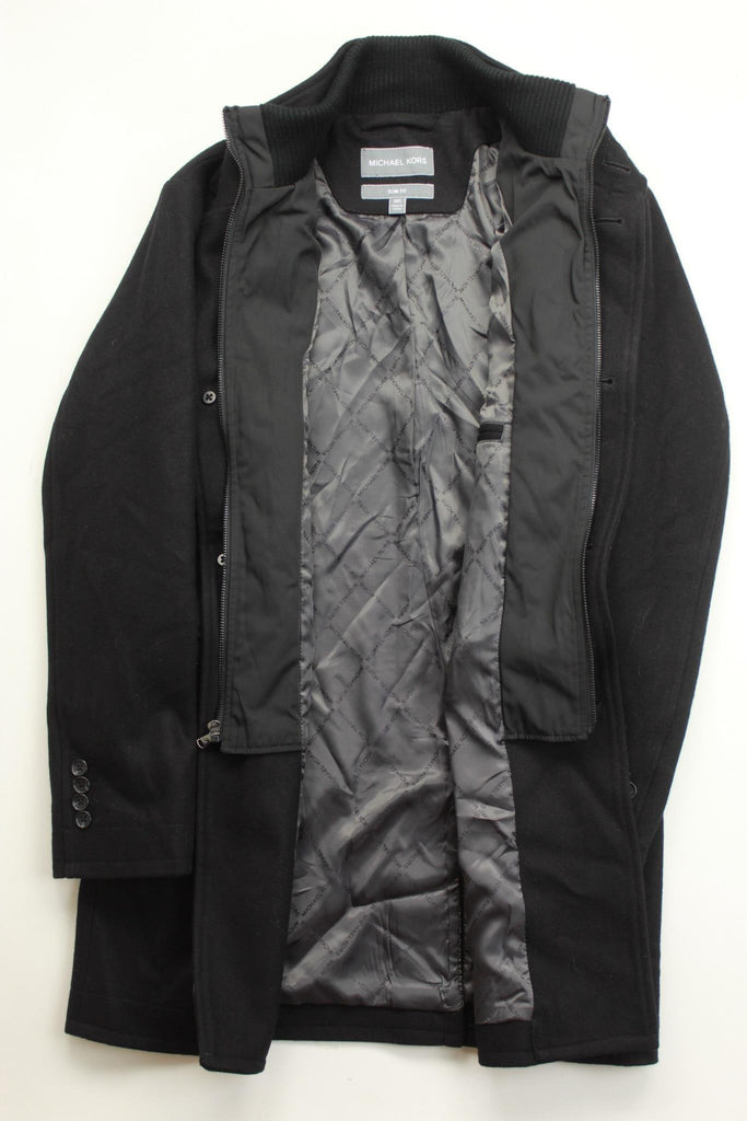 michael kors water resistant overcoat