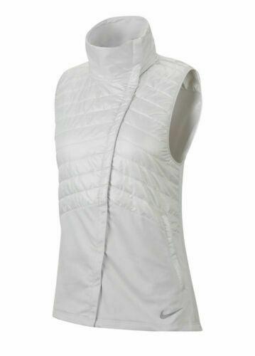 nike women's essential full zip running vest