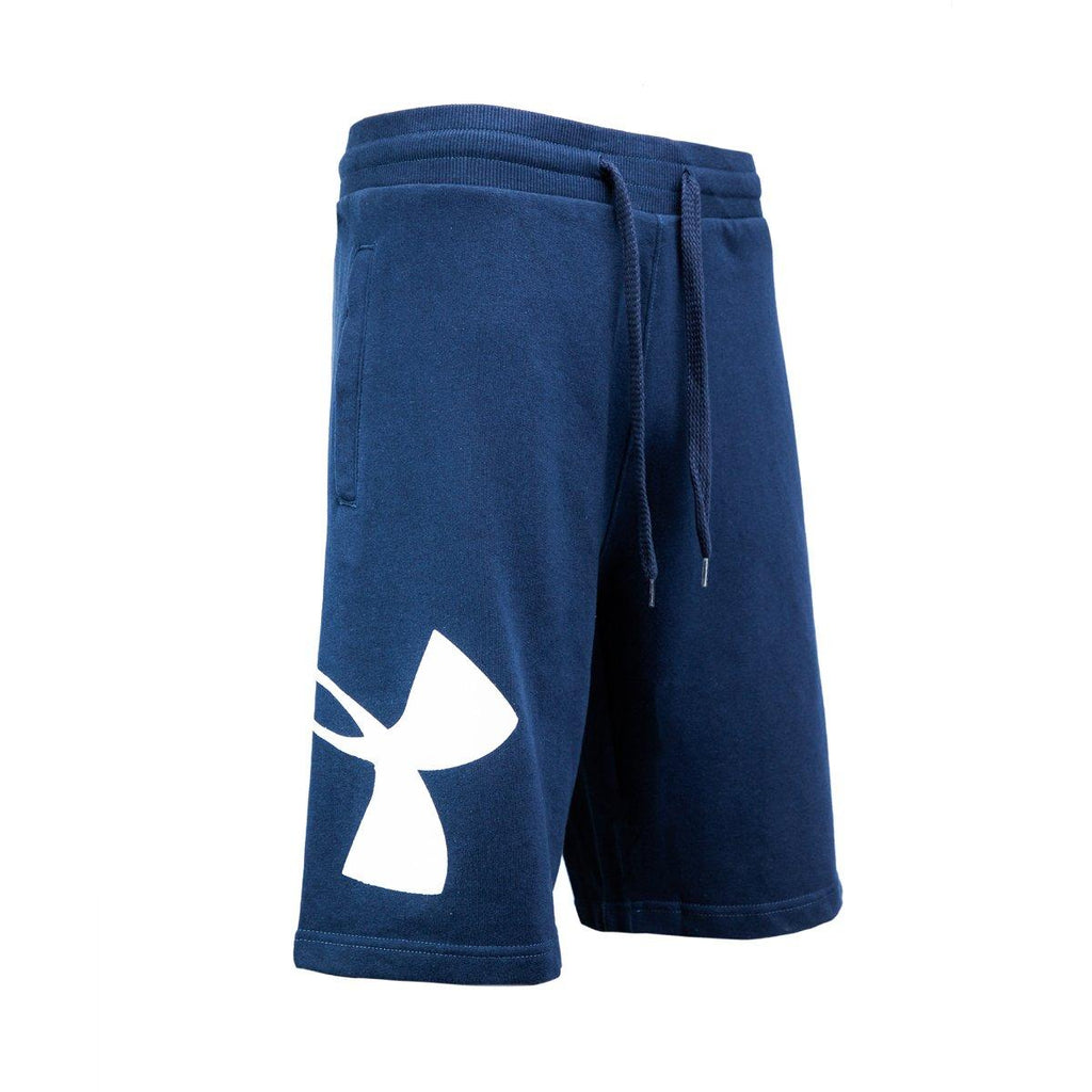 NWT Under Armour UA Rival Fleece Logo Shorts Navy Blue Men's Size XX-Large 2XL