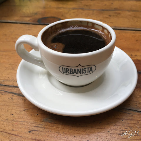 Coffee at Urbanista cafe in Beirut