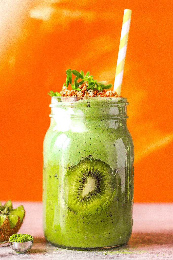Smoothie au matcha