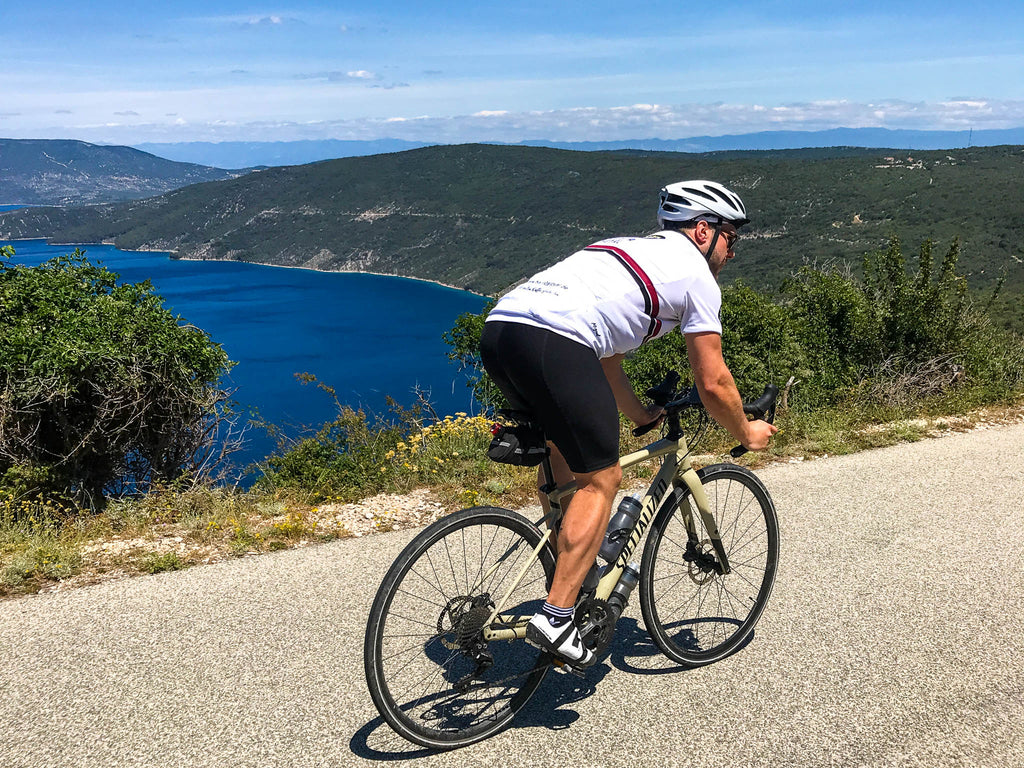 Tagesausflug mit dem Fahrrad auf der Insel Cres in Kroatien