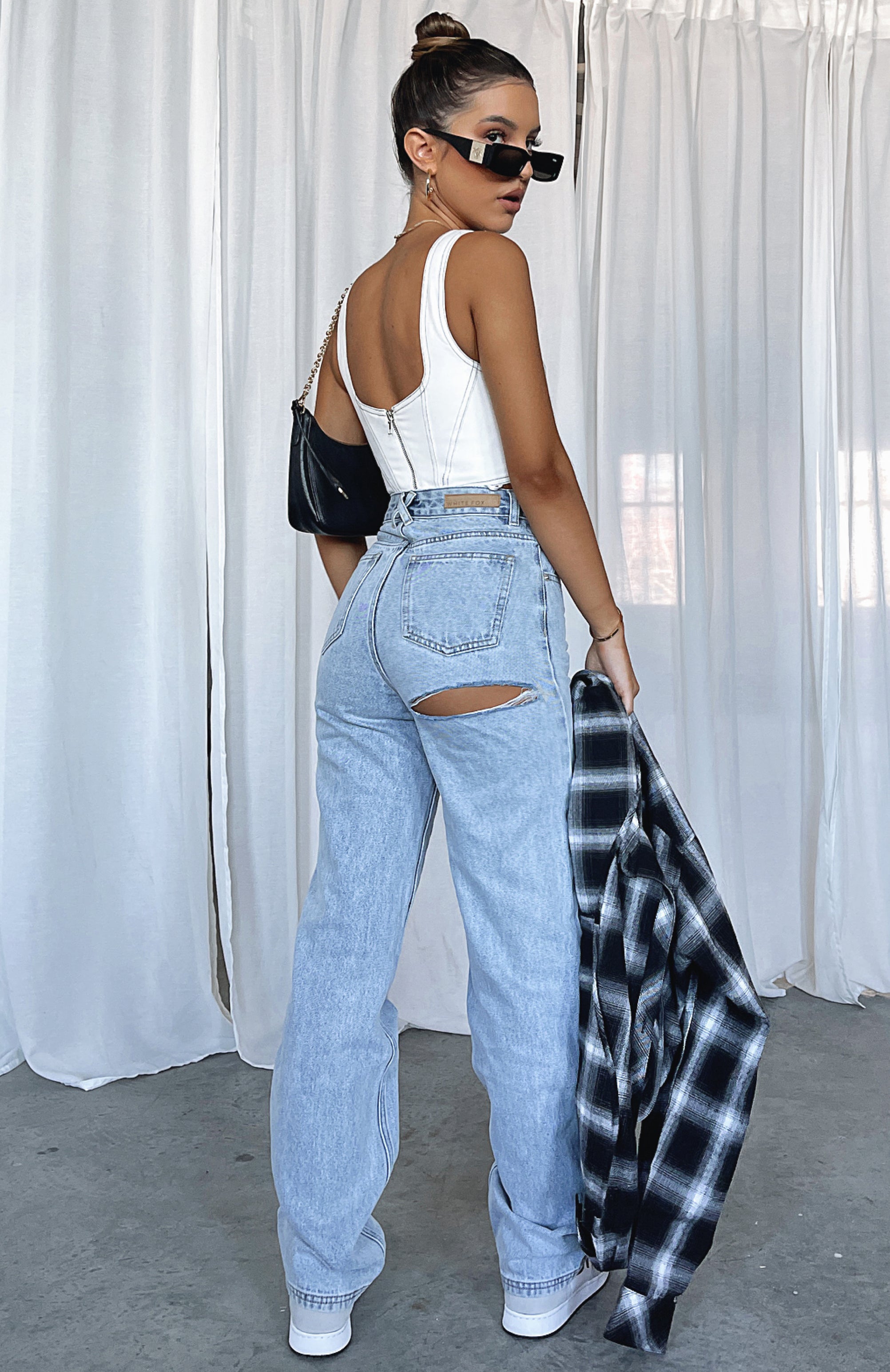 On Replay Jeans Ice Blue | White Boutique USA