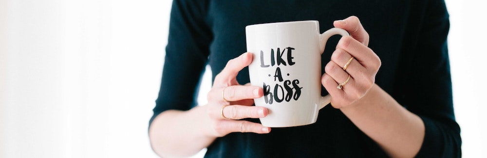 cup of coffee boss